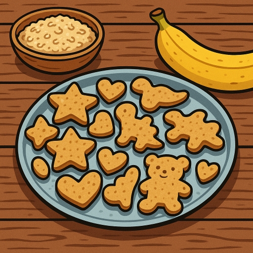 Foto von Bananen-Plätzchen