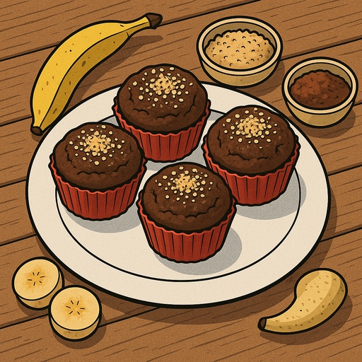 Foto von Schoko-Muffins