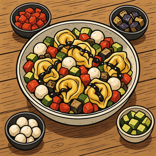 Foto von Tortellini Salat