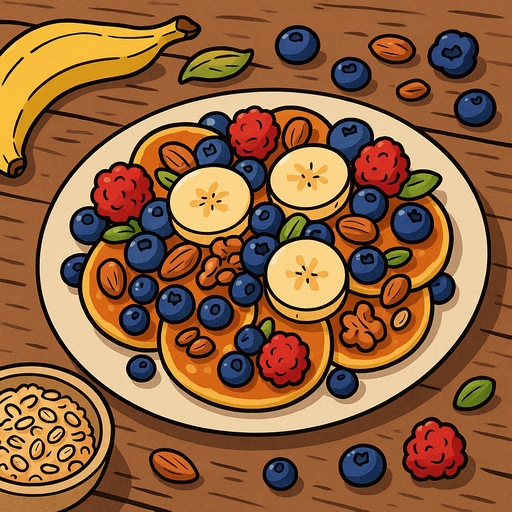 Foto von Bananen Pfannkuchen