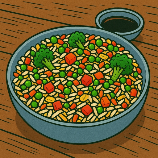 Foto von Gebratener Reis (vegan)