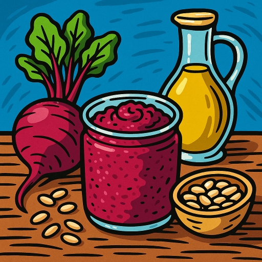 Foto von Rote Beete Pesto