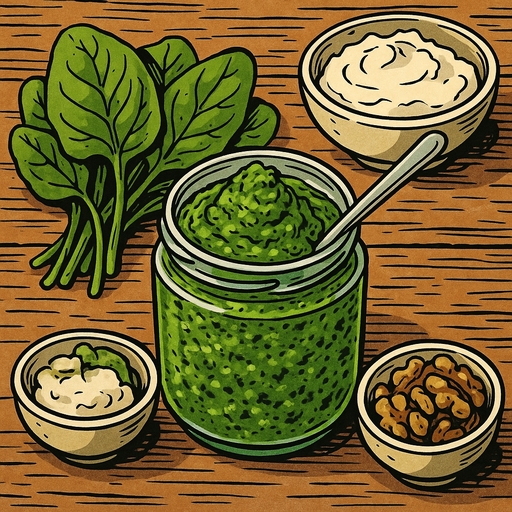 Foto von Spinat Pesto