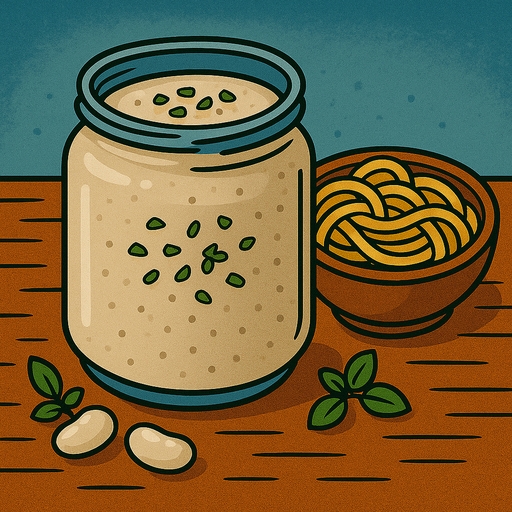 Foto von Weiße Bohnen Soße