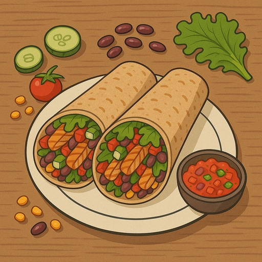 Foto von TexMex Wraps